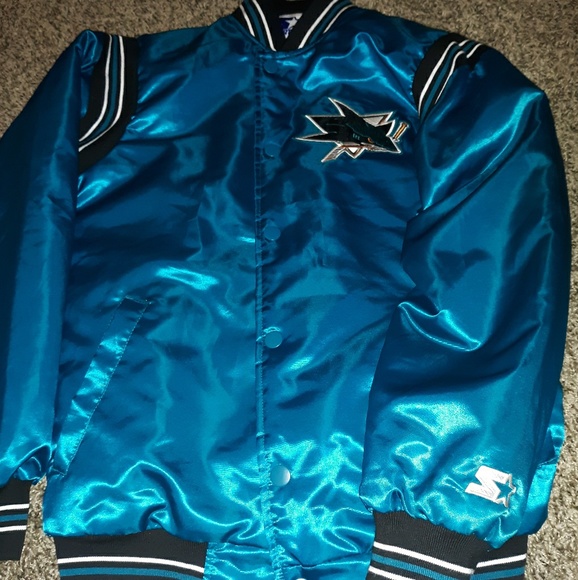 sharks starter jacket